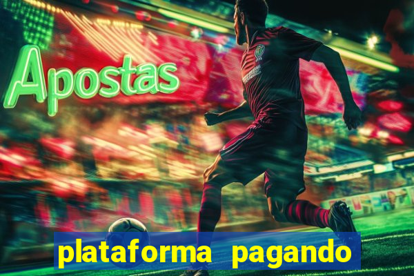 plataforma pagando no cadastro slots